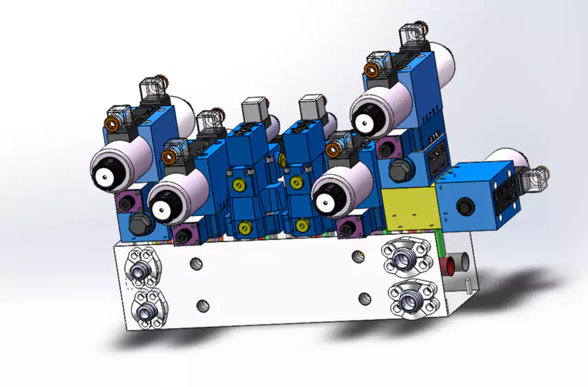 Pagtutukoy para sa disenyo ng mga bloke ng hydraulic valve