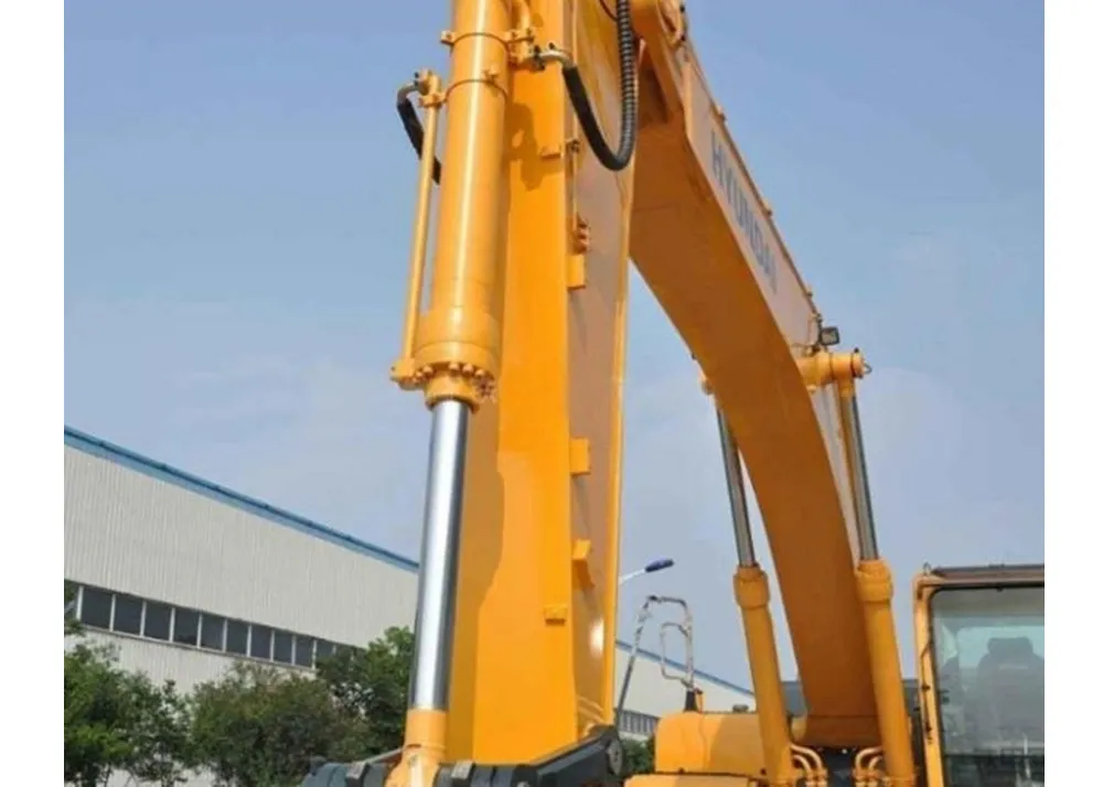 Bakit nagbabago ang kulay ng mga hydraulic cylinder sa mga excavator?